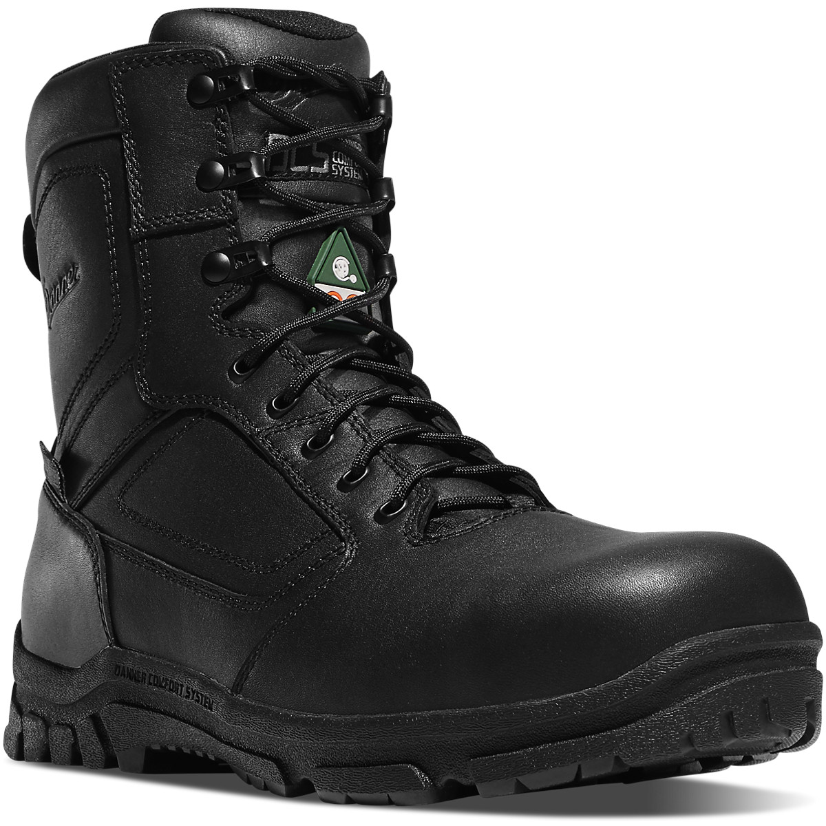 Danner Lookout EMS/CSA Composite Toe Black Boots Mens - South Africa 23817UEPI